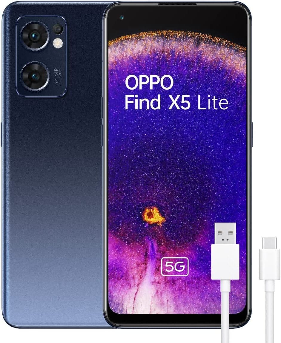 7- OPPO Find X5 Lite: el mejor móvil de la gama media de Oppo