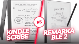 Kindle Scribe vs reMarkable 2 comparativa, precio y opinión