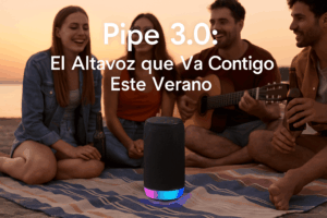 Altavoz Bluetooth Portátil Pipe 3.0 Música para tu Verano