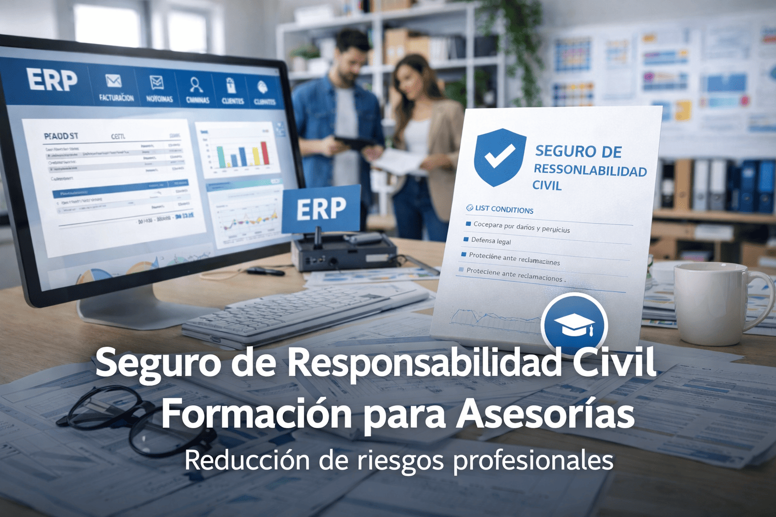 Seguro de responsabilidad civil y formación para asesorías