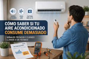 Cómo saber si tu aire acondicionado consume demasiado