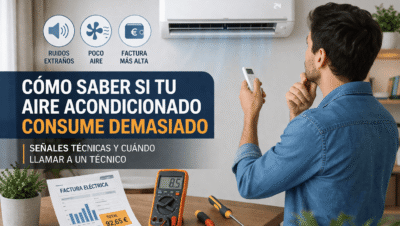 Cómo saber si tu aire acondicionado consume demasiado