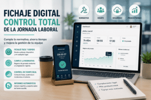 Control de Jornada Laboral en Empresas Todo lo que Debes Saber sobre el Fichaje Digital