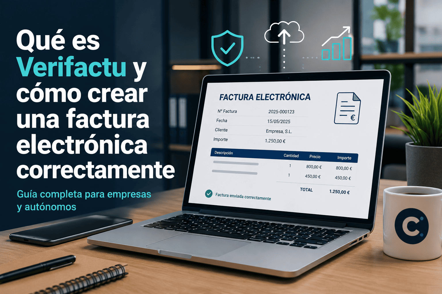 Qué es Verifactu y cómo crear una factura electrónica correctamente